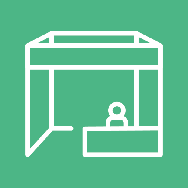 stand tema halloween